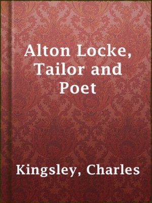 cover image of Alton Locke, Tailor and Poet